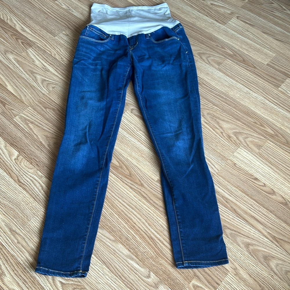 Gap Maternity | Full panel stretch Legging Jeans | size 27/4r - Picture 3 of 7